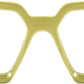 商品图片 11 | B0CDBH37B5 | FEISEDY Oversized Blue Light Glasses for Women Men TR90 Retro Square Anti Eyestrain Glasses Rectangle Fashion Frame B0037