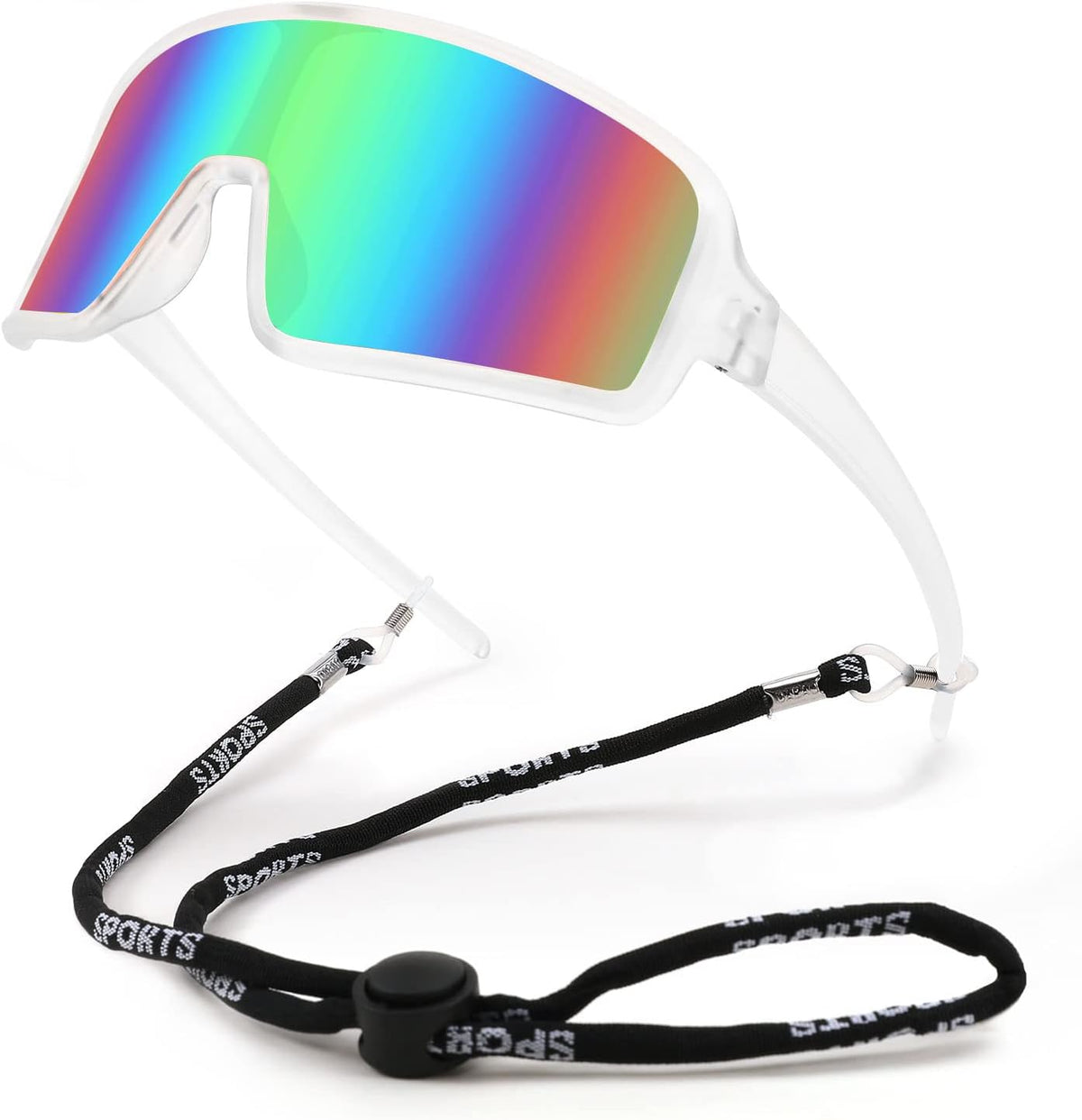 ÉÌƷͼƬ 10 | B0C5XNFKS9 | FEISEDY Men Women Sports Sunglasses Baseball Sun Glasses Cycling Fishing Running Trekking 80s 90s Youth Visor UV400 B2962