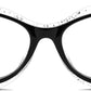 商品图片 9 | B0D56HXLGF | FEISEDY Blue Light Blocking Glasses Women Vintage Cat Eye Frame Anti Fatigue B0169