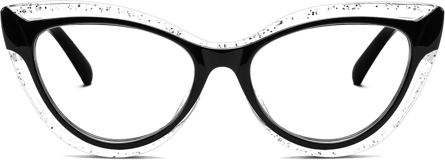 商品图片 9 | B0D56HXLGF | FEISEDY Blue Light Blocking Glasses Women Vintage Cat Eye Frame Anti Fatigue B0169