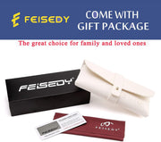 ÉÌƷͼƬ 98 | B079GSTW1D | FEISEDY Polarized Women Square Sunglasses Sparkling Composite Shiny Frame B2289