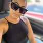 商品图片 133 | B0C5378735 | FEISEDY Vintage Square Cat Eye Sunglasses Women Trendy Cateye Sunglasses B2473