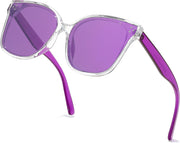 ÉÌƷͼƬ 84 | B0871BKMTN | FEISEDY Oversized Polarized Sunglasses - UV400 Protection, Square Fashion Sun Glasses for Outdoor & Daily B2600