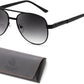 Grey Lens-black Frame / 1.5 x | B0G1BX9GBP | FEISEDY Metal Aviator Bifocal Reader Sunglasses for Men B0335
