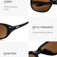 商品图片 10 | B0GLGJQXJW | FEISEDY Y2K Bug Eye Cat Eye Oval Sunglasses for Women Men B0407 | Ultra-lightweight, UV400 protection, Versatile & Chic, Petite faces
