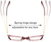 ÉÌƷͼƬ 19 | B07FR6SSY6 | FEISEDY Cat Eye Glasses Frame Clear Lenses Lightweight Eyewear for Women B2440