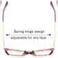 商品图片 19 | B07FR6SSY6 | FEISEDY Cat Eye Glasses Frame Clear Lenses Lightweight Eyewear for Women B2440