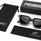 商品图片 7 | B0D7CC769X | FEISEDY Retro Square Sunglasses Women Men Trendy Rectangle Thick Frame Shades Classic Designer Sun Glasses B0198