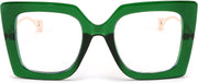 ÉÌƷͼƬ 23 | B08DF5QRXC | FEISEDY Oversized Square Blue Light Blocking Glasses Eye Strain Glare Pearl Inlay Arm Cat Eye Fashion Eyewear B2639