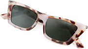 003 Milky Tortoiseshell / 51 Millimeters | B08TLXDDJ8 | FEISEDY Small Cateye Square Polarized Sunglasses Women Classic Thick Rectangle Frame UV400 Sun Glasses B2736