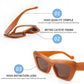 商品图片 13 | B09TFBWQ5G | FEISEDY Retro Square Cat Eye Sunglasses Jelly Colored Women Men 90s B2902