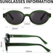 ÉÌƷͼƬ 32 | B0H1WBQD3Y | FEISEDY Retro Oval Y2K Polarized Sunglasses for Women Men B0442