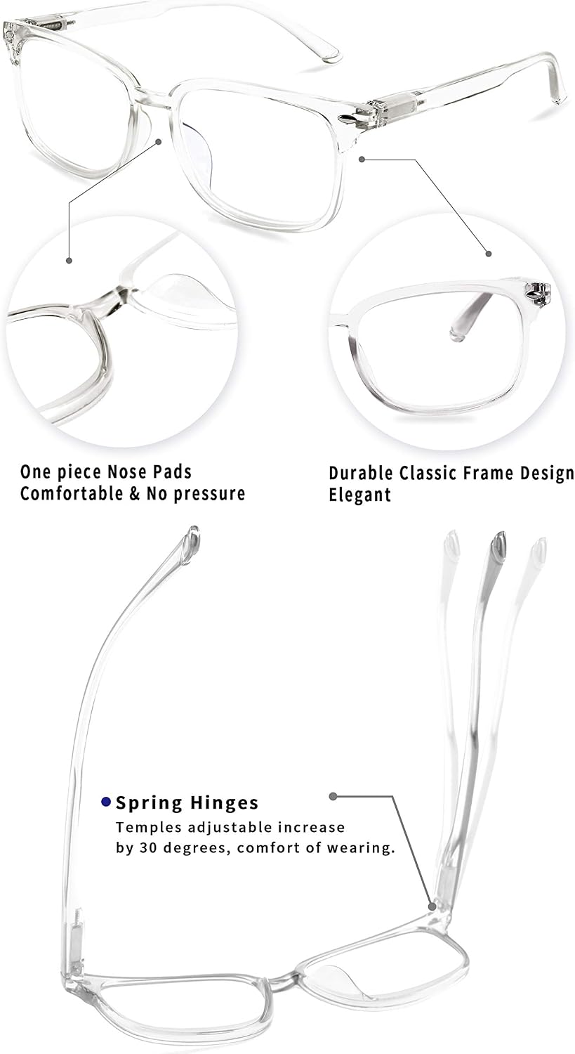 ÉÌƷͼƬ 36 | B07Q5Y42G2 | FEISEDY Progressive Multifocal Reading Glasses Blue Light Blocking Reader Glasses TR90 Frame Women Men B2497