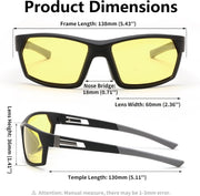 ÉÌƷͼƬ 41 | B0CWV23RCP | FEISEDY Polarized Sports Sunglasses for Men Women Youth Baseball Cycling Running Glasses UV400 Protection B0135