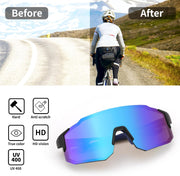ÉÌƷͼƬ 41 | B0DTYL7JBV | FEISEDY Sports Sunglasses for Men, Women and Teens - Baseball, Biking, Cycling UV400 Protection B2388