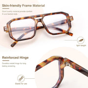 ÉÌƷͼƬ 10 | B0D3P82MGV | FEISEDY Blue Light Blocking Glasses, Aviator Frame Computer Reading/Gaming/TV/Phones Glasses for Women Men B0165