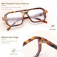 商品图片 10 | B0D3P82MGV | FEISEDY Blue Light Blocking Glasses, Aviator Frame Computer Reading/Gaming/TV/Phones Glasses for Women Men B0165