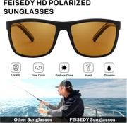 ÉÌƷͼƬ 21 | B0F8J2TQSK | FEISEDY Polarized Sunglasses for Men and Women Lightweight Frame Sun Glasses with UV400 Protection for Driving Fishing B0301