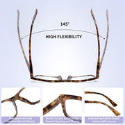 ÉÌƷͼƬ 5 | B0FZTKZ12C | FEISEDY 3 Pack Blue Light Reading Glasses Women Men Rectangular B0368