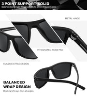 ÉÌƷͼƬ 4 | B0F8J2TQSK | FEISEDY Polarized Sunglasses for Men and Women Lightweight Frame Sun Glasses with UV400 Protection for Driving Fishing B0301