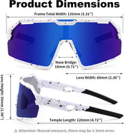 ÉÌƷͼƬ 7 | B0F32C9J2Q | FEISEDY Polarized Kids Sunglasses Youth Sports Cycling Shades,UV400 Protection For Teens Baseball Tennis Sunglasses B0092
