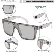 ÉÌƷͼƬ 27 | B0BZ4J86KV | FEISEDY Polarized Sunglasses for Men, Z87 Oversized Square Flat Top B2990