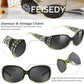 商品图片 10 | B0FZT6D16L | FEISEDY Women's Polarized Sunglasses Wrap Around Rhinestone Design Fashion Sunnies UV400 Protection B1091