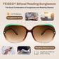 商品图片 5 | B0F8N9H1N8 | FEISEDY Fashion Bifocal Reader Sunglasses, Butterfly Reading Glasses B0286