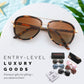 商品图片 43 | B0FPQ6L6K1 | FEISEDY Retro Polarized Aviator Sunglasses for Women Men B0259