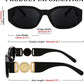 商品图片 6 | B0B5V7T75J | FEISEDY Retro Trendy Rectangle Sunglasses Women Men Narrow Shades B2322
