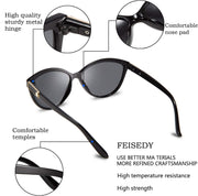 ÉÌƷͼƬ 19 | B07VB227XS | FEISEDY Classic Cateye Polarized Sunglasses for Women 100% UV Protection B2512