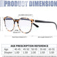 商品图片 6 | B0DG5P5J7C | FEISEDY 3 Pack Lightweight Square Blue Light Reading Glasses for Women Trendy Tortoise Clear Readers B0238
