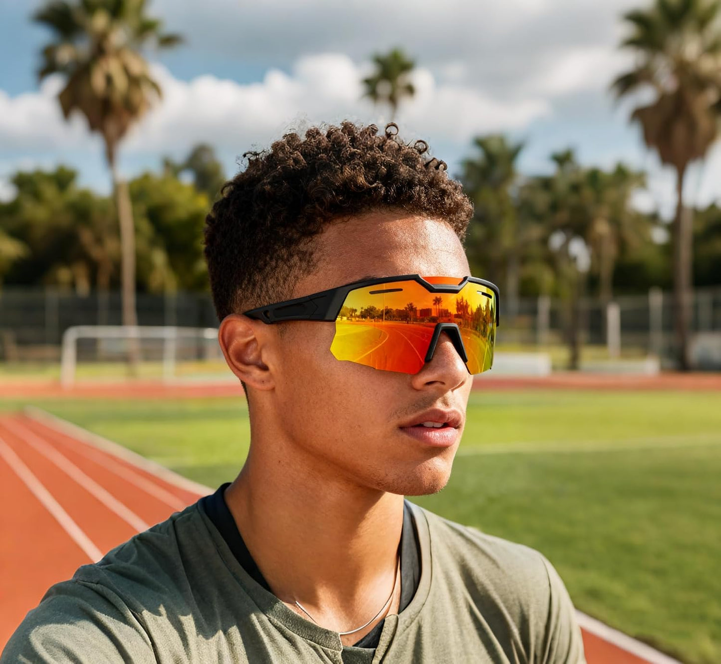 商品图片 16 | B0D78P6WRV | FEISEDY Kids Teens Baseball Polarized Sunglasses Sports Cycling Glasses for Youth Boys Girls Age 8-16 B0157