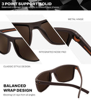 ÉÌƷͼƬ 36 | B0F8J2TQSK | FEISEDY Polarized Sunglasses for Men and Women Lightweight Frame Sun Glasses with UV400 Protection for Driving Fishing B0301