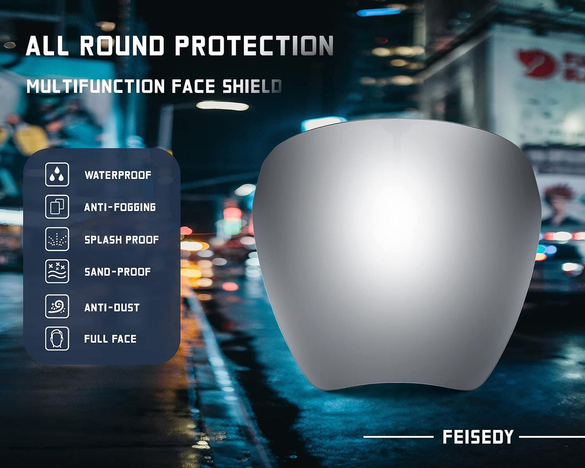 商品图片 48 | B097Y3FQJJ | FEISEDY Full Face Shield Sunglasses – Anti-Fog UV400 Mirror Visor