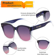 ÉÌƷͼƬ 30 | B0DS5D4WB4 | FEISEDY Sunglasses That Fit Over Glasses for Women Men UV400 B0269