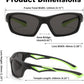 商品图片 6 | B0D1GDXPL3 | FEISEDY Kids Polarized Sunglasses TR90 Sports Cycling Glasses UV400 for Boys Girls Age 3-10 B0160