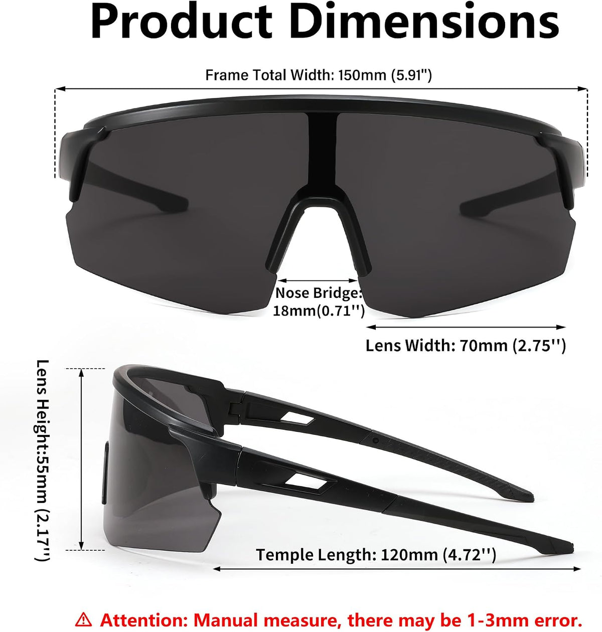 ÉÌƷͼƬ 37 | B0CSDCDBR7 | FEISEDY Cycling Sunglasses for Men Women, Sports Glasses for Youth Running Baseball Shades UV400 Protection B0108