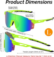 ÉÌƷͼƬ 29 | B0CYZM95KC | FEISEDY Rimless Sports Sunglasses for Men Women Tr90 Frame for Cycling Fishing Running B0116