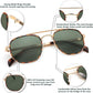 商品图片 17 | B0B38ZHMJL | FEISEDY Sunglasses Aviator Men Women 70s Sun Glasses Square Frame UV400 Protection B2953