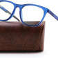 Matte Blue Frame / Black Legs / 51 Millimeters | B0DGPQYF7M | FEISEDY TR90 Sports Lightweight Blue Light Glasses for Men B0232