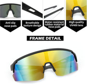 ÉÌƷͼƬ 11 | B0CSDCDBR7 | FEISEDY Cycling Sunglasses for Men Women, Sports Glasses for Youth Running Baseball Shades UV400 Protection B0108