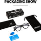 商品图片 7 | B0B7MDH4RM | FEISEDY Women Men Blue Light Blocking Computer Glasses Retro Small Round Sqaure Frame Eyewear B2928