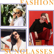 ÉÌƷͼƬ 40 | B0CNZ29R9R | FEISEDY Y2K Sunglasses for women Men Fashion Cateye Designer B2298