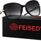 商品图片 8 | B0GT132JWH | FEISEDY Women Bifocal Sunglasses Reader UV400 Protection B0351 | Butterfly Sun Reader, Fashion Outdoor Reading Glasses