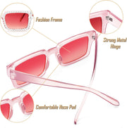 ÉÌƷͼƬ 5 | B0B9J7C26Y | FEISEDY Fashion Pearl Sunglasses for Women Cute Square Sunglasses Candy Colors Party Sun Glasses B2327