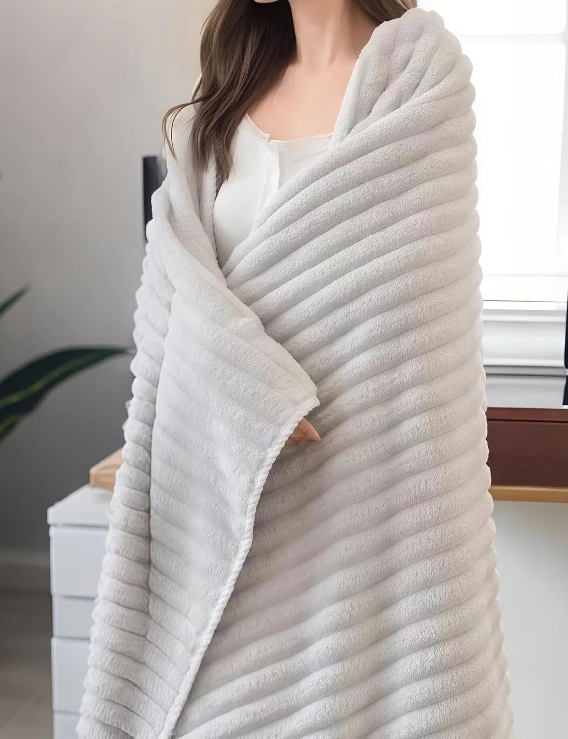 商品图片 2 | B0G248DDS1 | Large Bath Towels for Bathroom, 55x27.5 Inch Quick-Dry & Highly Absorbent Plush Towels, Thick Soft Bath Sheets for Home Beach