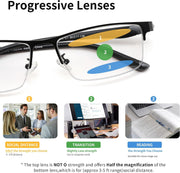 ÉÌƷͼƬ 3 | B0GKND8PKN | FEISEDY Photochromic Multifocal Progressive Reading Glasses B1388