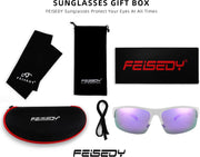 ÉÌƷͼƬ 12 | B09QHKM8H2 | FEISEDY Polarized Sports Sunglasses Driving Cycling Shades For Men Women Baseball Running UV Protection Sunglasses B2878