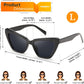 商品图片 27 | B0CYZG81R8 | FEISEDY Retro Cat Eye Sunglasses for Women UV400 Protection Small Vintage Chic Shades B0132